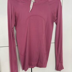 lululemon athletica Mauve Long Sleeve Top
